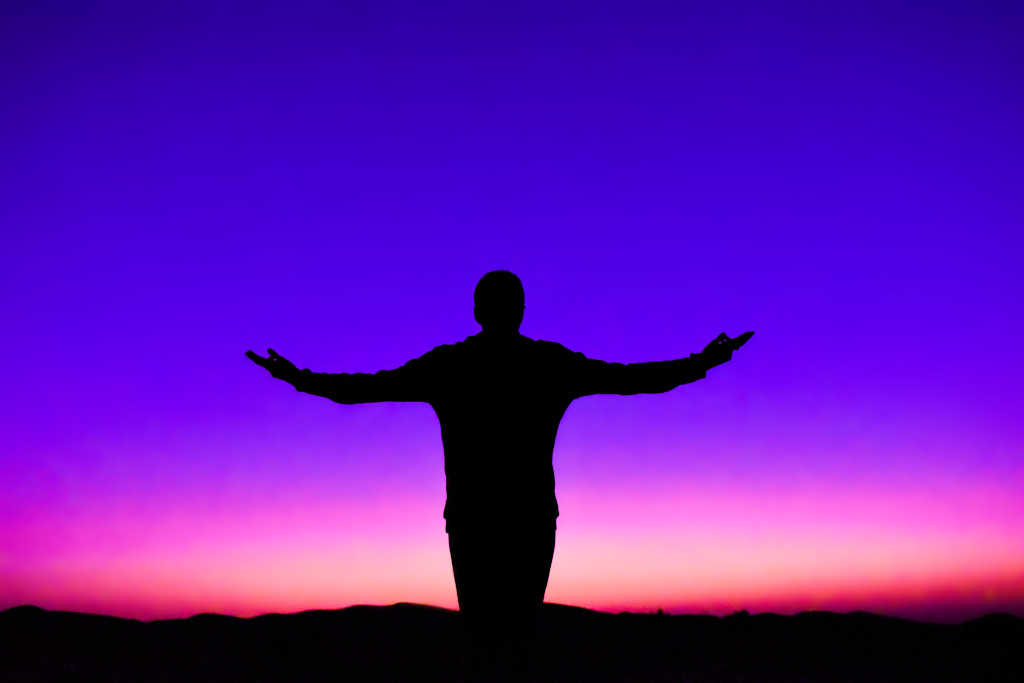 Silhouette of a man - Photo by Shahbaz Akram on pexels